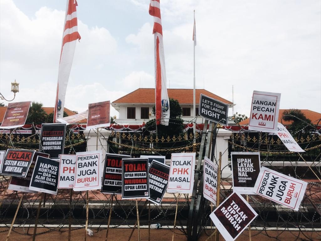 Dua Mahasiswa Diamankan Polisi, Saat Aksi Peringatan Hari Buruh International 2019